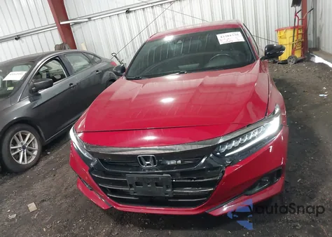 2021 Honda Accord Sport from USA, damaged, VIN 1HGCV1F35MA074974